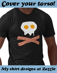 My t-shirt designs at Zazzle